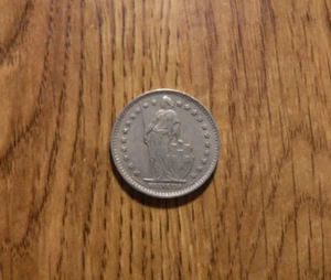 SWITZERLAND 1 FRANC 1970 COIN (T343) - Picture 1 of 2