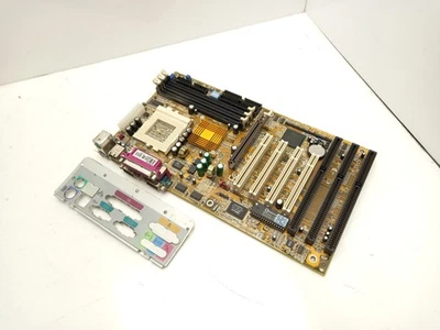 DFI GCB60-BX Socket 370 SDR UDIMM ATX Retro Motherboard With I/O Shield - Image 1 of 4