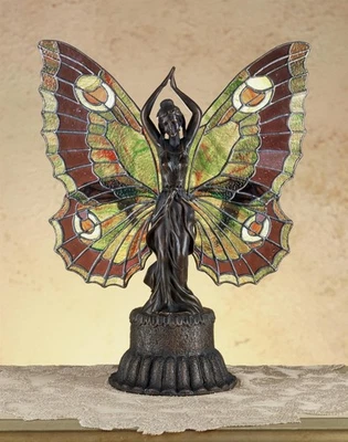 Meyda Tiffany 48018 Tiffany Glass Tiffany Two Light Specialty Accent Table Lamp - Image 1 of 2