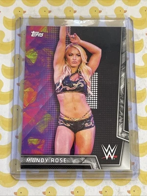 MANDY ROSE #16 2018 Topps WWE WOMEN'S DIVISION lucha libre raw smackdown en vivo Foto 1 de 2