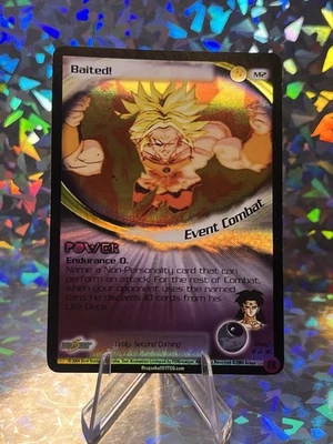 DBZ CCG DRAGON BALL Z GT BAITED! M2 ULTRA RARE PROMO BROLY 2ND COMING SUBSET - Image 1 of 3