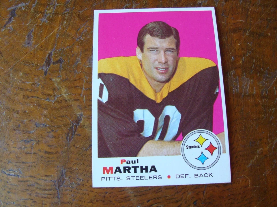 1969 TOPPS FOOTBALL YOU PICK 'EM Complete Your Set! - Image 1 of 1