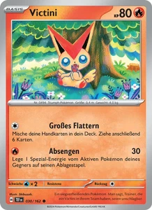 Victini / Pokémon / Deutsch / Gewalten der Zeit / 030/162 / TEF 030 / Nonholo - Bild 1 von 3