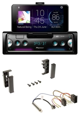 Pioneer USB MP3 Bluetooth DAB Autoradio für Audi A2 A3 8L 99-00 A4 B5 99-01 A6 C - Bild 1 von 4