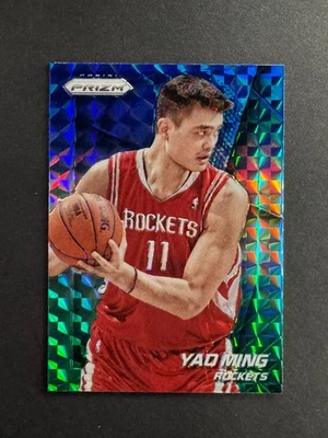 Yao Ming Larry Bird 2014-15 Panini Prizm Blue Green #240 - Image 1 of 2