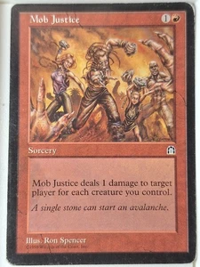 Mob Justice - Fortezza - Magic the Gathering MTG Bello! - Foto 1 di 3
