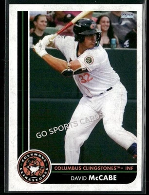 2025 Columbus Clingstones David McCabe RC Rookie Braves CAN - Image 1 of 2