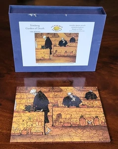 Artifact Puzzles Wooden Jigsaw Puzzle - SIMBERG GARDEN OF DEATH 139 Pcs Complete - Imagen 1 de 9