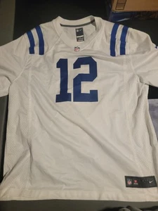 ANDREW LUCK Jersey Mens XXL White Nike Indianapolis Colts Away NFL On Field - Picture 1 of 5