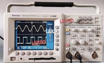 Tektronix TDS 3032B Digital Phosphor Oscilloscope 300MHz 2.5GS/S 2CH #Br - Image 1 of 4
