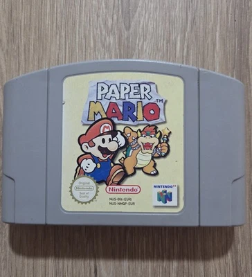 Nintendo 64 N64 Paper Mario getestet  - Bild 1 von 4