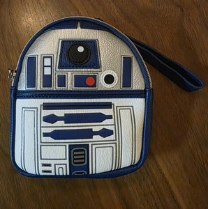 Disney Parks Loungefly Star Wars R2-D2 Mini Backpack Wristlet Belt Bag NWT 2020 - Picture 1 of 2