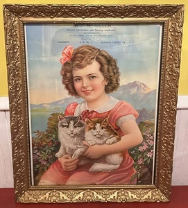 Geo antiguo. N. Miller Nazareth & Bushkill Centre, Pensilvania. Cubierta de calendario enmarcada - Imagen 1 de 8