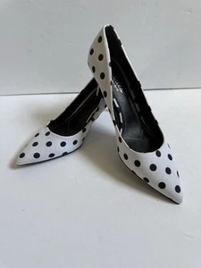 Charles By Charles David Addie Pump Polka Dot Women’s Shoes Size 7.5M - Picture 1 of 12