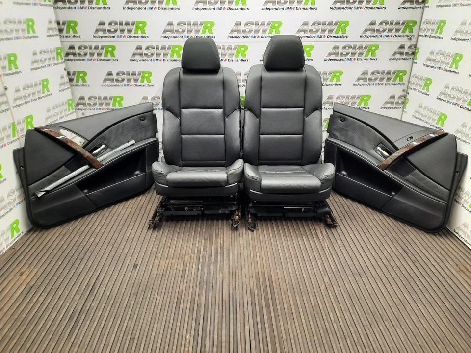 BMW Full Interior / Seats Leather E60 5 SERIES Saloon schwarz - Image 1 of 4