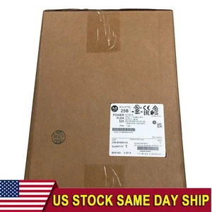 NUOVO 25B-B048N104 AB 25BB048N104 Powerflex AC Drive 7,5 kW 10 Hp US Free Tax - Foto 1 di 17