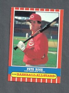 1987 Fleer Baseball All Stars #37 Pete Rose