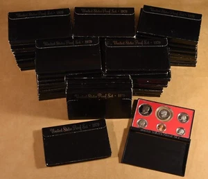 1979 United States 6-Coin Proof Sets in Original Packaging - 50 Sets - Picture 1 of 3