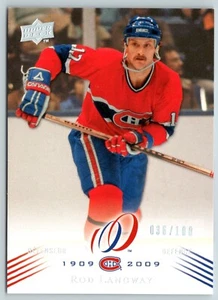ROD LANGWAY 2008-09 CENTENNIAL MONTREAL CANADIENS NO 20 36/100 93895 - Bild 1 von 2
