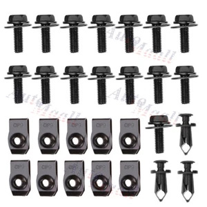 Splash Shield Guard Bumper Hardware Kit Body Bolt Clip for Infiniti G35 G37 G37X - Bild 1 von 12
