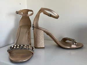 Coach Maya Sandal With Rhinestones. Size 5 VERY GOOD Condition - Picture 1 of 10