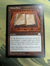 Mtg artist proof Thran Tome Weatherlight