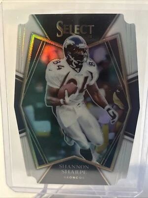 2021 Select Die Cut Premier Level #37/99 Shannon Sharpe Denver Broncos - Image 1 of 3