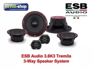 ESB Audio 3.6K3 Tremila 6.5" (165 mm); Active 3-Way Speaker kit; 120W RMS - Picture 1 of 14