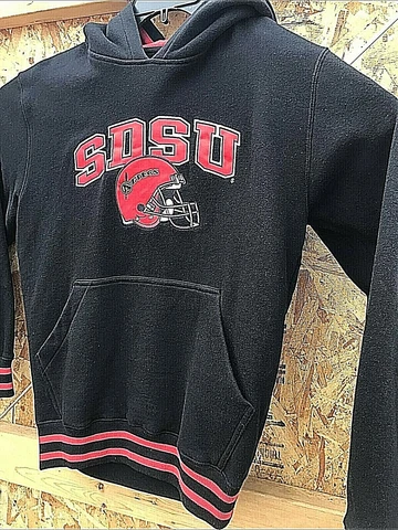 Vintage Stadium Athletic SDSU San Diego State NCAA Aztecs Pullover Hoodie XL UNI Cover