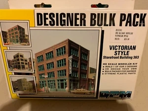 Design Preservation #363 Victorian Style Storefront Building KIT H.O. 1/87 - Picture 1 of 1