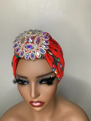 Embellished Turban - Image 1 of 3