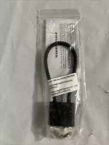 Mascon MCL01-P Armas de Fuego Pistola Cerradura y 2 Llaves Nuevo. Cable negro. - Imagen 1 de 3