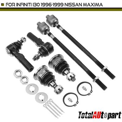 6 x конец анкерного стержня с шарниром для INFINITI I30 1996-1999 Nissan Maxima передний нижний - Изображение 1 из 4