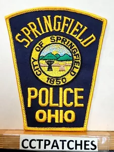 SPRINGFIELD, OHIO POLICE SHOULDER PATCH OH - Picture 1 of 2