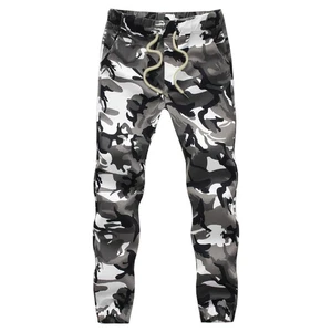 Camouflage Military Jogger Pants Men Pure Cotton Mens Spring Autumn Pencil Pant - Picture 1 of 17