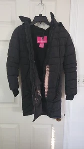 Weatherproof Girls Size 10 jacket Winter Coat Parka Black - Picture 1 of 5