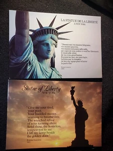 Statue of Liberty - Poems - New York, NY (set of 2) - Picture 1 of 2