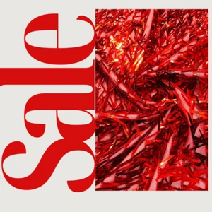 NEU - Schwert Pailletten Stoff/große Pailletten Stoff Mesh/54 cm breit per Yard. - Bild 1 von 4