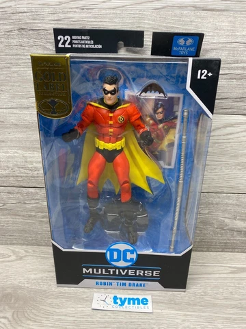 McFarlane Toys DC Multiverse GOLD LABEL RED ROBIN TIM DRAKE Amazon Exclusive NEW Cover