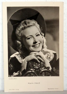 Tarjeta de autógrafo - KARIN HARDT (sin firma) - Imagen 1 de 1