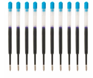 pen refill refills up to 100 stationary gel ink inks .5mm parker compatible au - Picture 1 of 24
