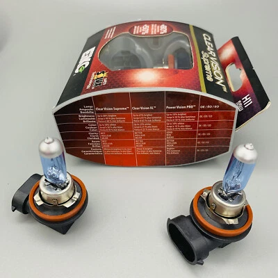 EiKO H11 Clear Vision Supreme Halogen Bulb For Acura Audi BMW Toyota Ram Volvo - Image 1 of 4