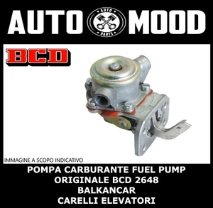 ORIGINAL KRAFTSTOFFPUMPE FUEL PUMP BCD 2648 Balkancar Gabelstapler  - Bild 1 von 2