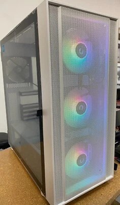 Thermaltake CA-1T9-00M6WN-00 H570 TG Snow Mid Tower Chassis - Image 1 of 4