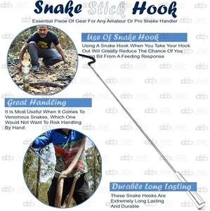 Snake Hooks All Metal Handle - 16" - Bild 1 von 4