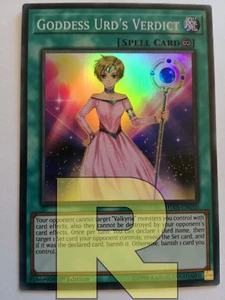 Goddess Urd's Oracle / Oracolo Della Dea ® Super Rara ® SHVA-EN010 ® Inglese - Picture 1 of 1
