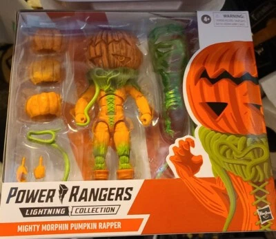 MIGHTY MORPHIN PUMPKIN RAPPER Power Rangers Lightning Collection 6-In Figure NEW - Image 1 of 2