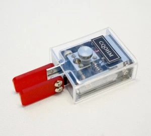 Llave OHM Collab CW-MINI × GHD CQ automática CW Paddle Morse Code Key ultra compacta - Imagen 1 de 9