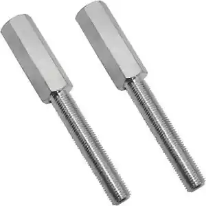 2 piezas 1290 extensión de choque longitud de extensión de choque es de 3" tamaño de rosca 3/8-24 pulgadas - Imagen 1 de 2