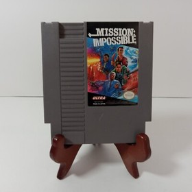 Nintendo NES Mission Impossible 1985 sin probar/necesita limpieza